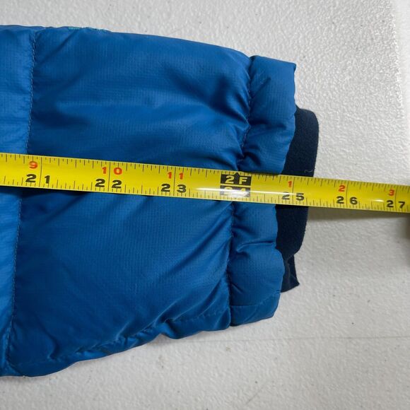 Mountain Hardwear Puffer Jacket Coat Womens Small Blue Down Filled Fleece Lined - Picture 13 of 14